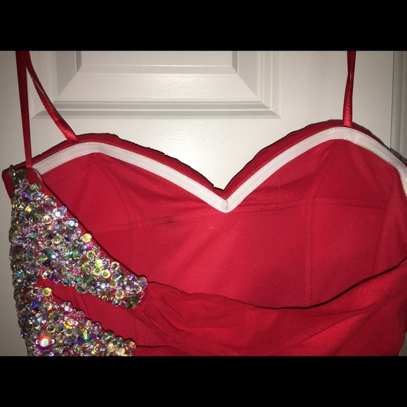 Red and sequin prom dress!!! - Picture 5 of 8